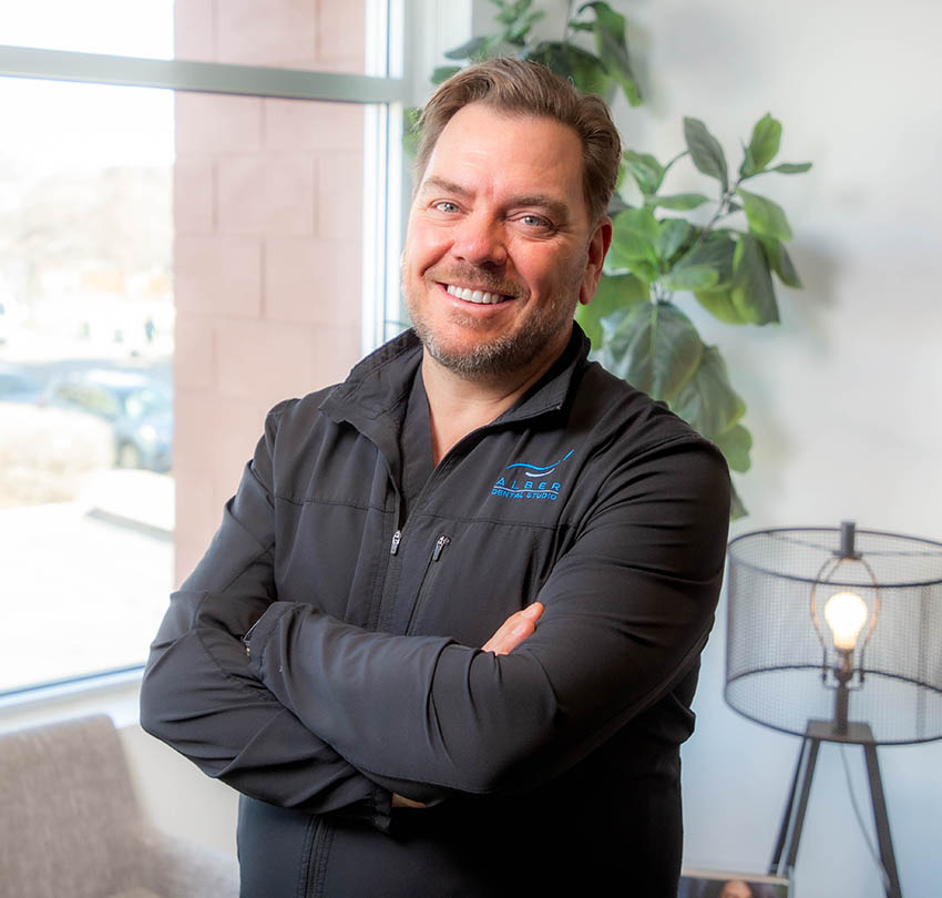 A member of the Alber Dental Studio team in Boulder, CO